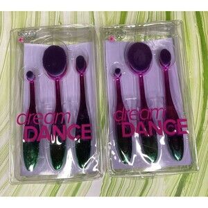 Beauty 360 dream dance 3 piece brush set lot of 2.